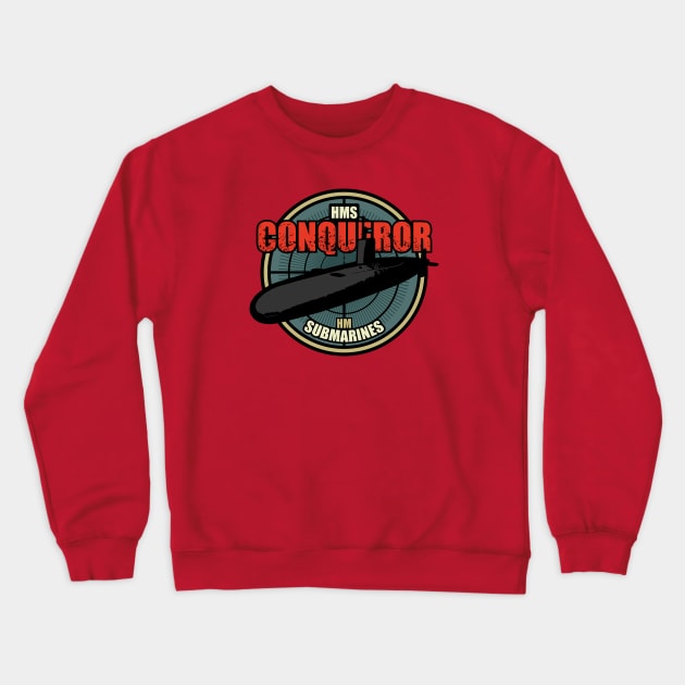 HMS Conqueror Crewneck Sweatshirt by TCP